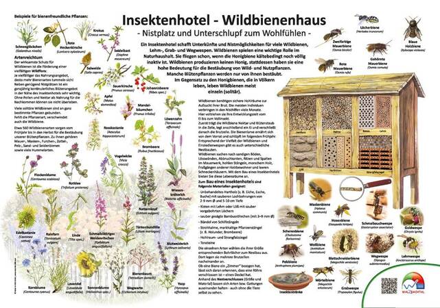 Insektenhotel Schild